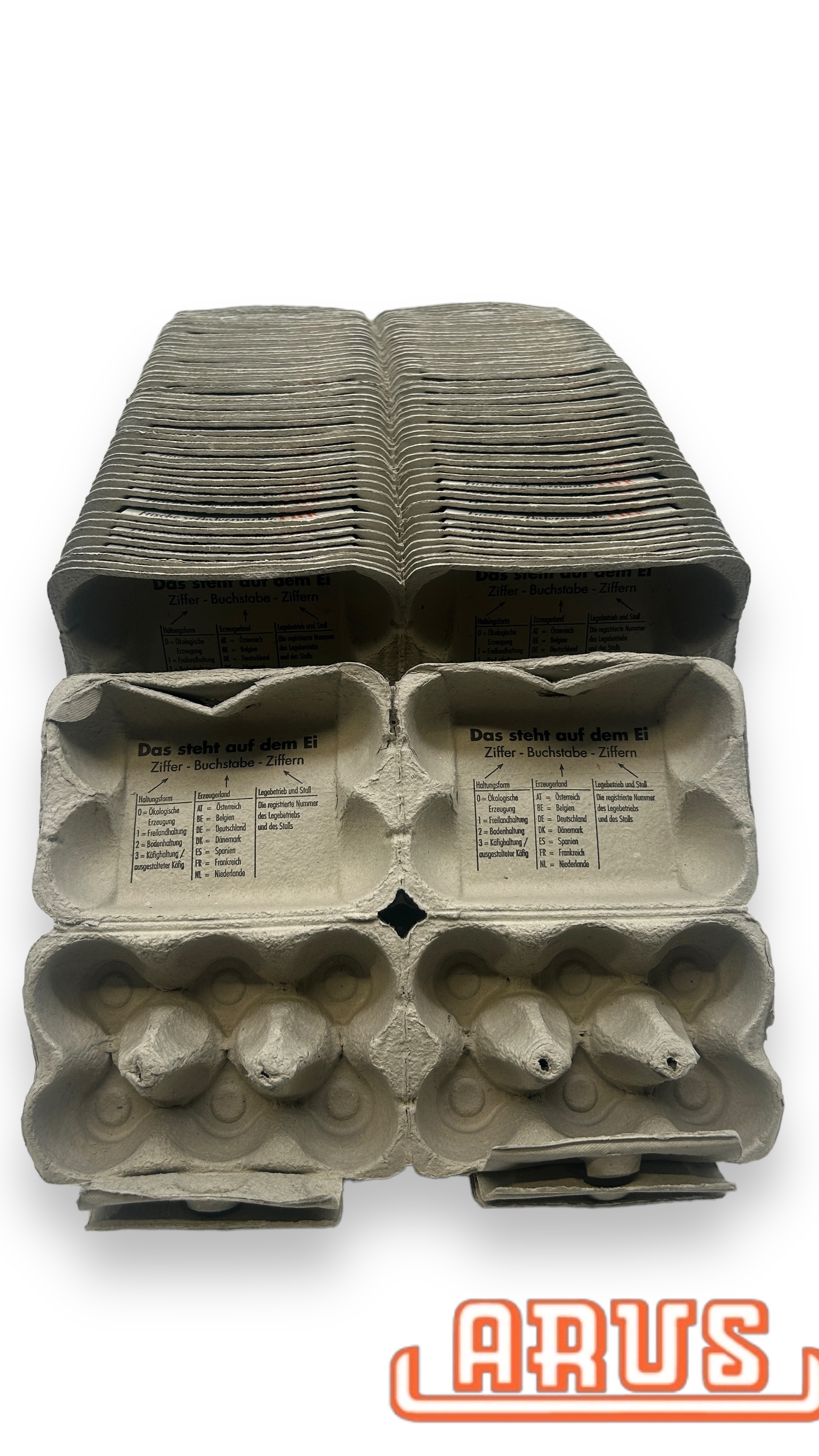 Eier "Verpackung" 6er -  106 Stück